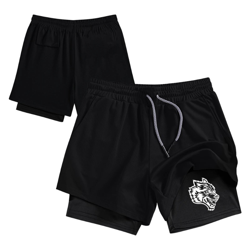 Compression Shorts Athletes - Shorts Masculinos de Streetwear 2 em