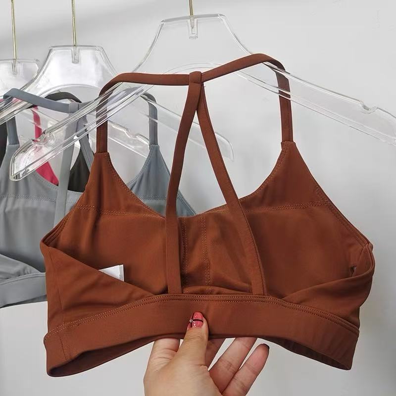 Suspender Tank Top - Linda volta esportes roupa interior feminina