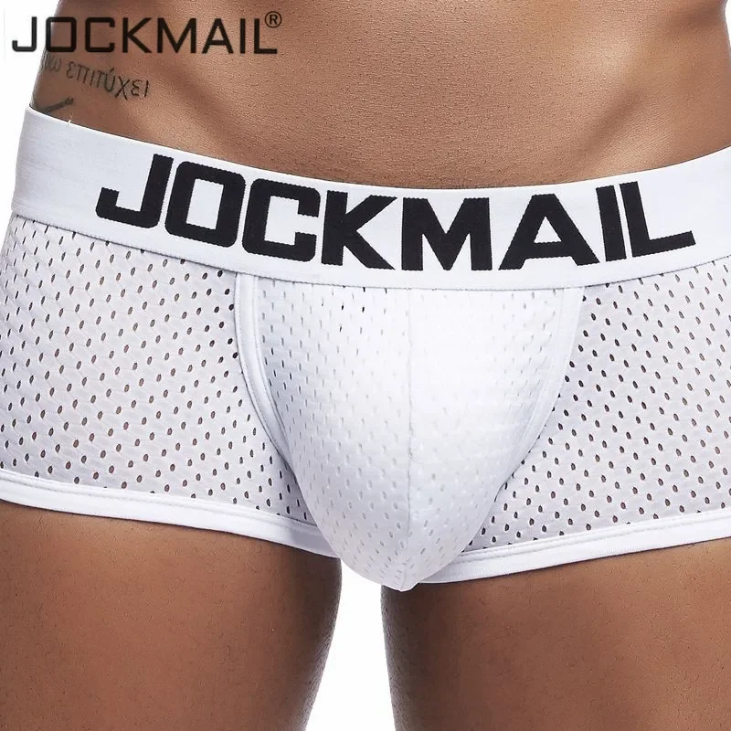 JOCKMAIL 4 Pçs/lote Boxer Home - Multi Pack Underwear avaliação e preço