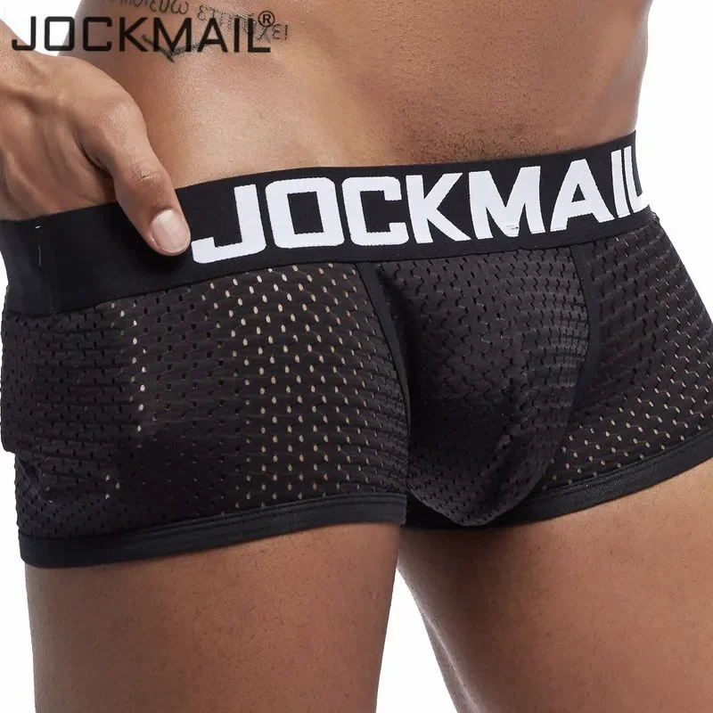 JOCKMAIL 4 Pçs/lote Boxer Home - Multi Pack Underwear avaliação e preço