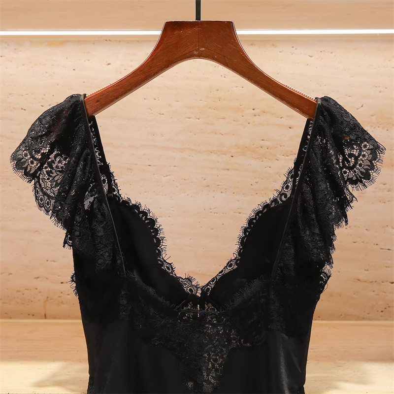 Colete Feminino Novo com Renda - Suspender Tank Top avaliação e preço