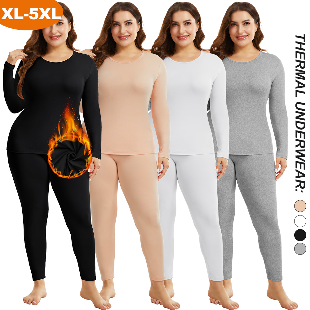 Conjunto Térmico Plus Size Fem - Thermal Long John avaliação e preço